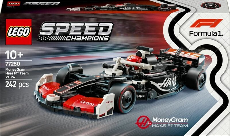 Läs mer om LEGO Speed Champions MoneyGram Haas F1 Team VF-24 racerbil 77250