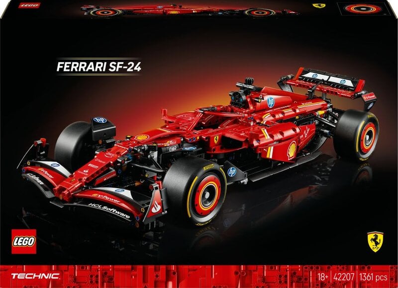 Läs mer om LEGO Technic Ferrari SF-24 F1 42207