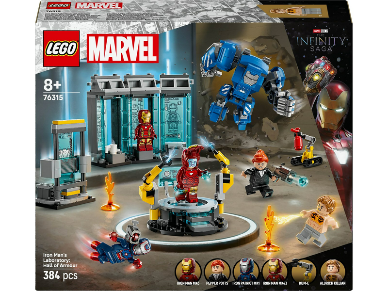 Product Image for LEGO Super Heroes Marvel Iron Mans labb: rustningarnas sal 76315