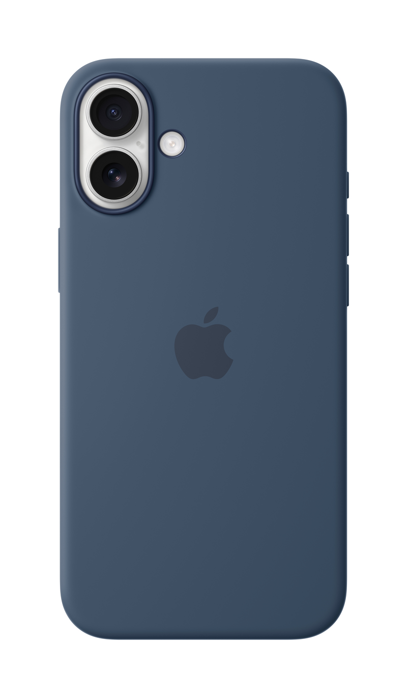 Product Image for Apple iPhone 16 Plus Silicone Case / MagSafe - Denim