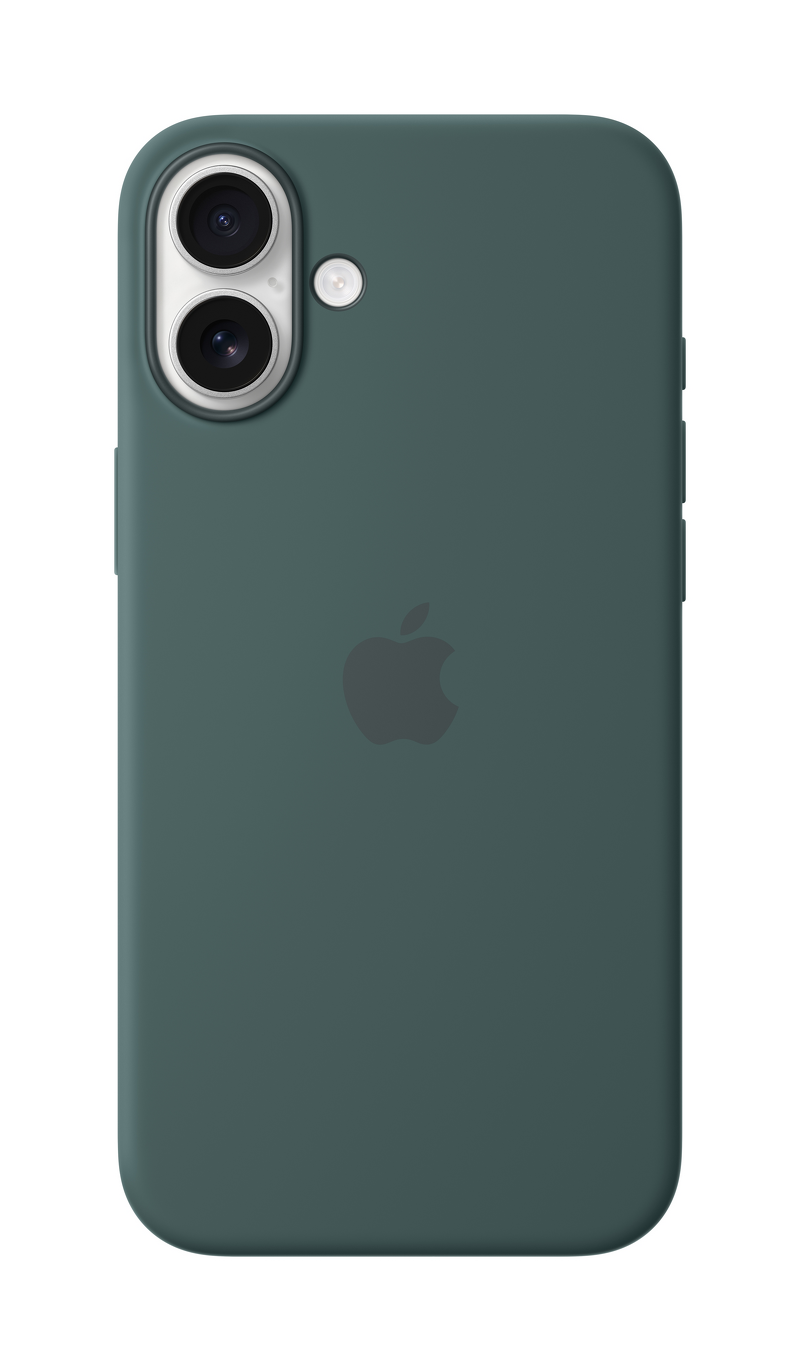 Product Image for Apple iPhone 16 Plus Silicone Case / MagSafe - Lake Green