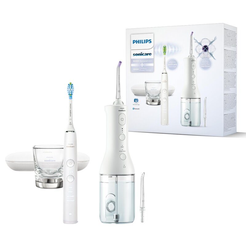 Philips DiamondClean series 9000 sonisk eltandborste / Power Flosser HX3886/41