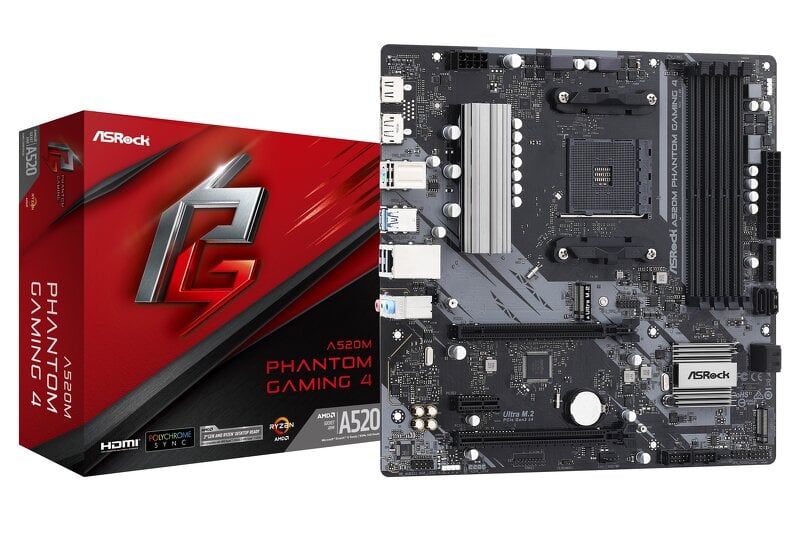 ASRock A520M Phantom Gaming 4