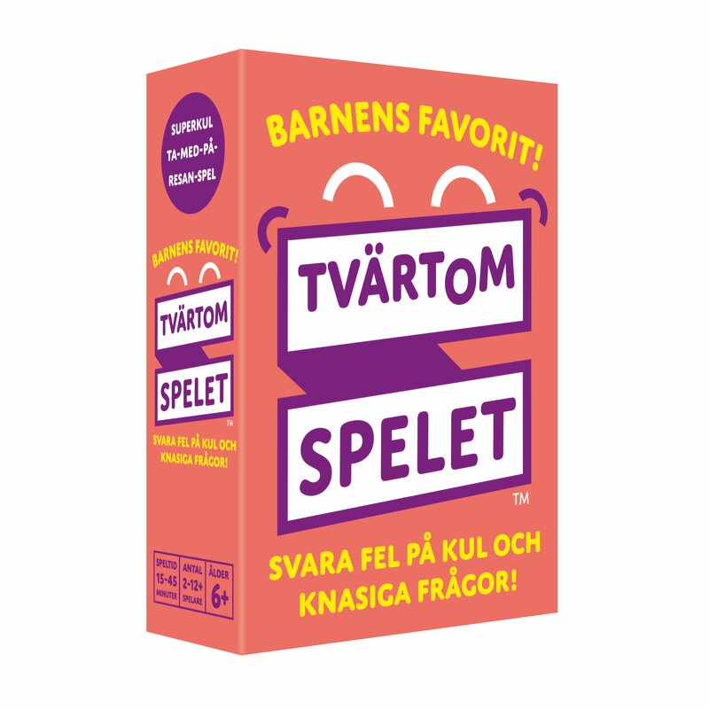 Games – Cards & Travel Tvärtomspelet – Barnens favorit! (SE)