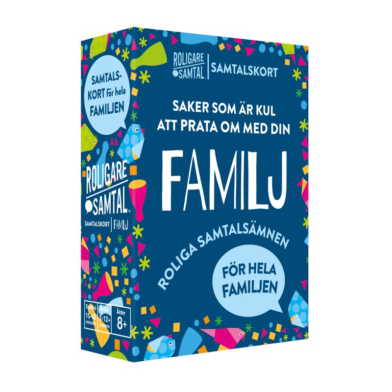 Games – Cards & Travel Roligare Samtal – Familj (SE)