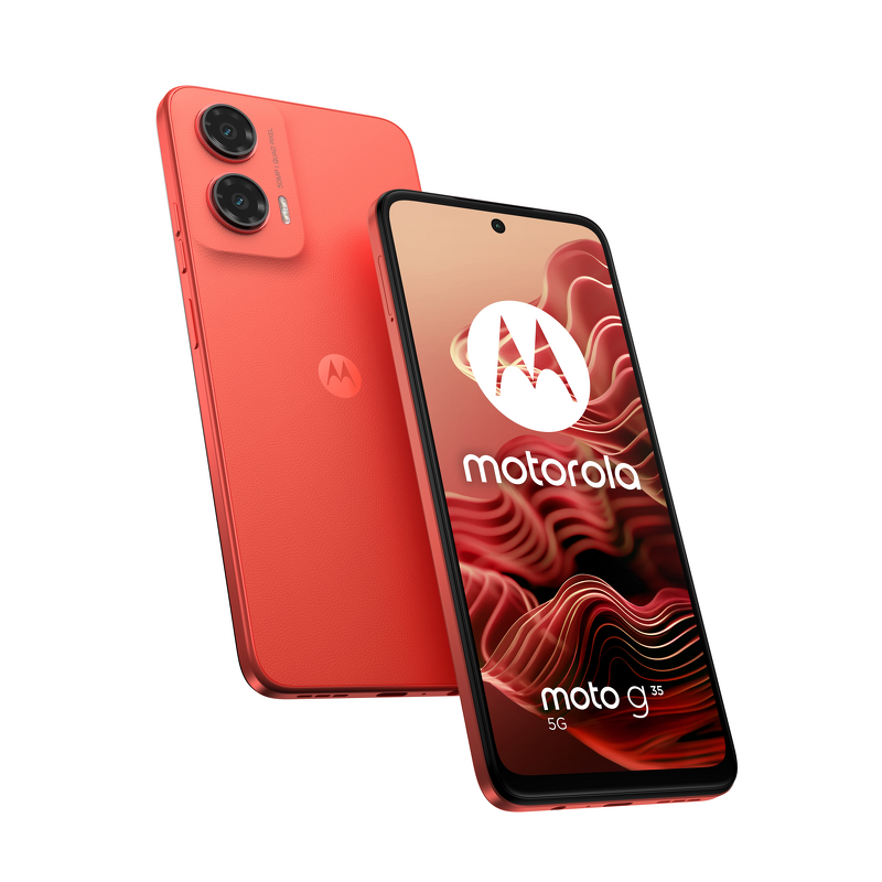 Product Image for Moto g35 5G 4GB / 128GB - Guava Red