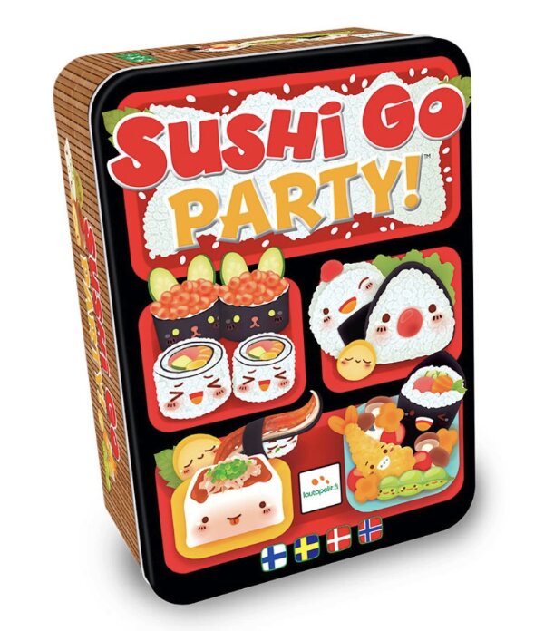 Lautapelit Sushi GO Party! (Nordic)