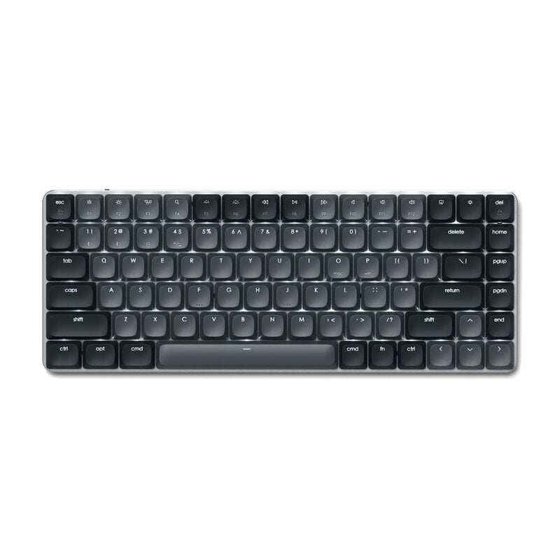 Satechi SM1 Slim Mechanical Backlit Keyboard Nordic Layout – Dark Grey