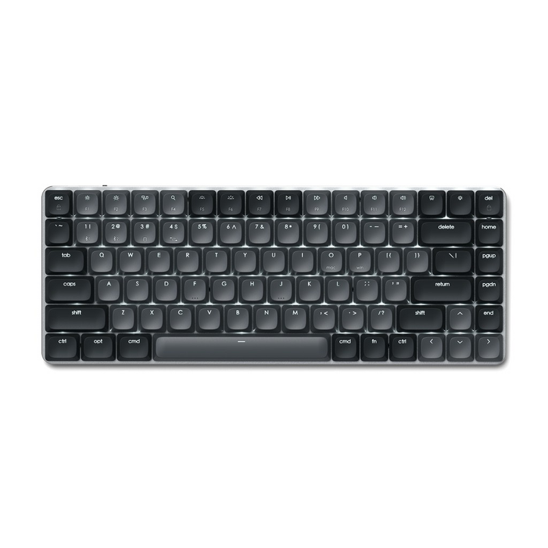 Product Image for Satechi SM1 Slim Mechanical Backlit Keyboard Nordic Layout - Dark Grey