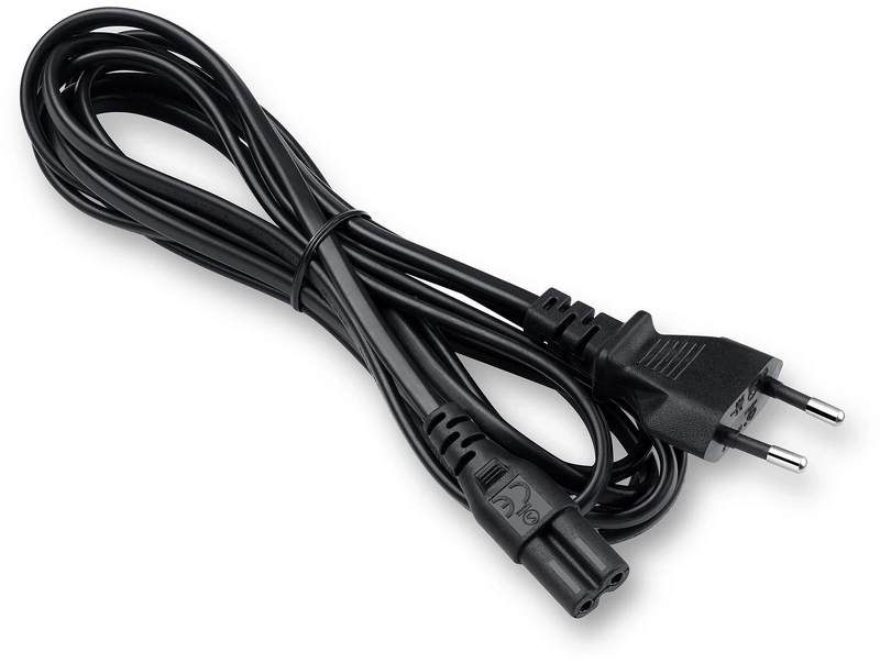Product Image for On Euro 2-pin power cable 3m black