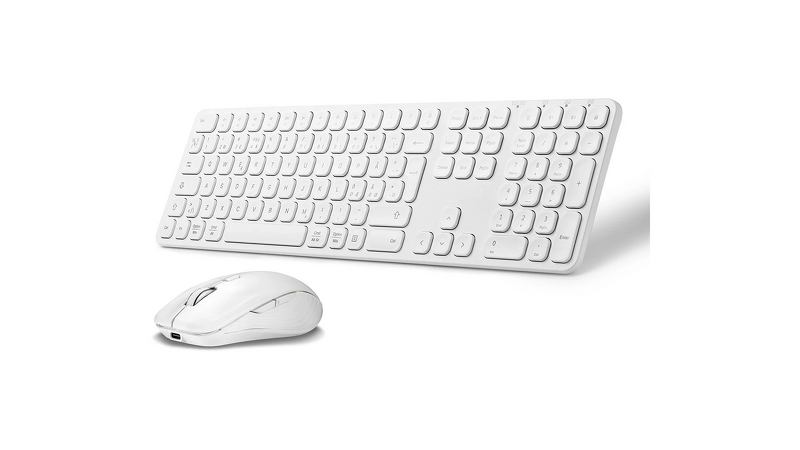 Product Image for Andersson WSK-M3000 - Wireless Keyboard and Mouse Kit 2.4G+BT White