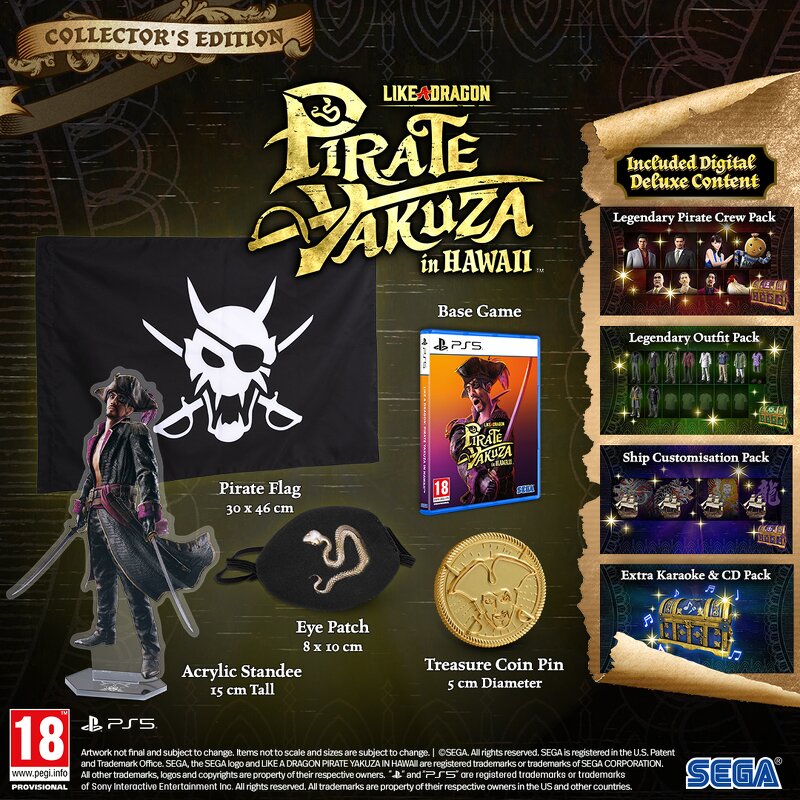 Like a Dragon: Pirate Yakuza in Hawaii – Collectors Edition (PS5)