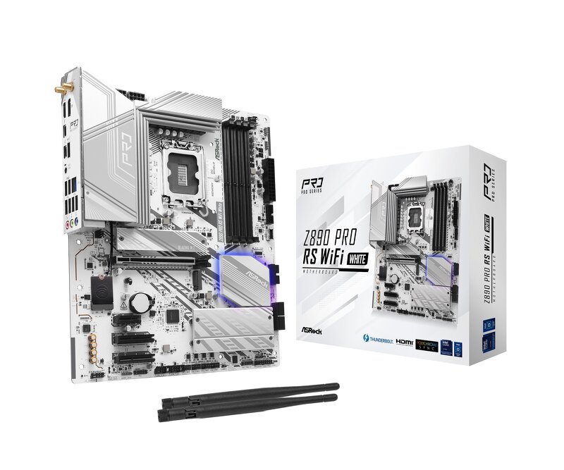 Läs mer om ASRock Z890 PRO RS WIFI WHITE