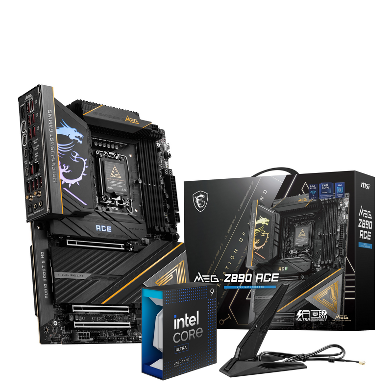 Product Image for MSI MEG Z890 ACE + Intel Core Ultra 9 285K