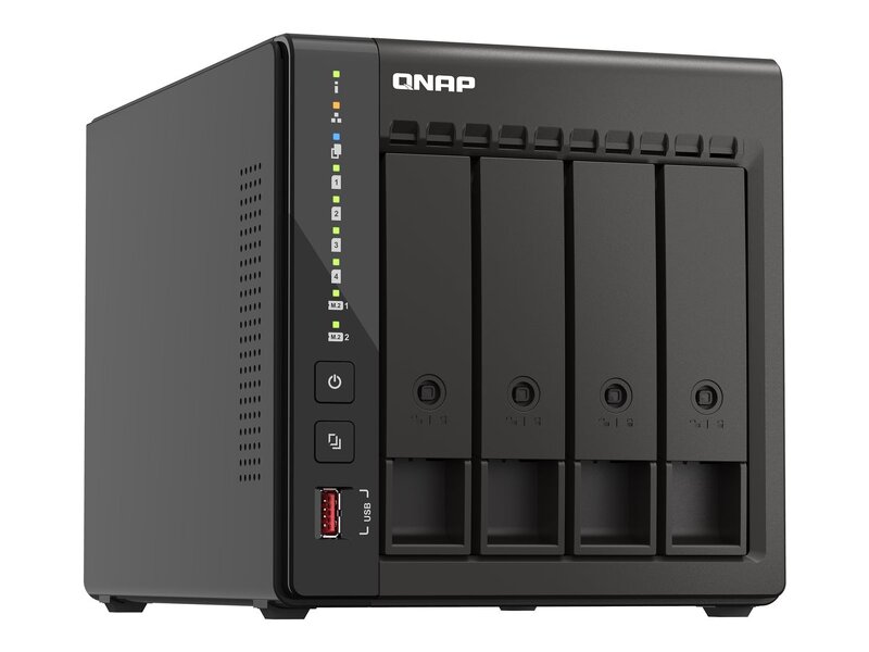 QNAP TS-453E-8G – 4 fack / 2.6Ghz 4-Core / 8GB DDR4