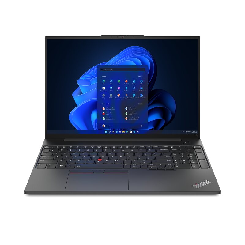 Lenovo ThinkPad E16 G1 / 16″ / AMD Ryzen™ 5 7530U / 16GB / 512GB –  Graphite Black