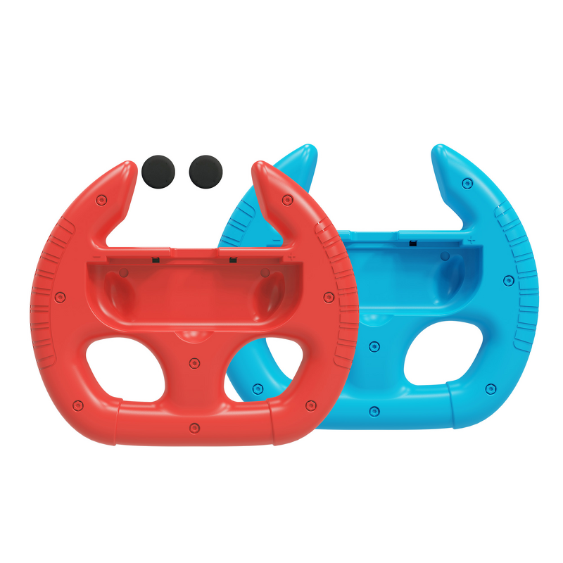 Product Image for Stealth Joy-Con Racing Wheels for Nintendo Switch Twin Pack - Blue/Red
