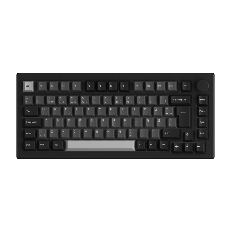 Product Image for Akkogear 5075B Plus-S Black & Silver V3 Cream Yellow Pro