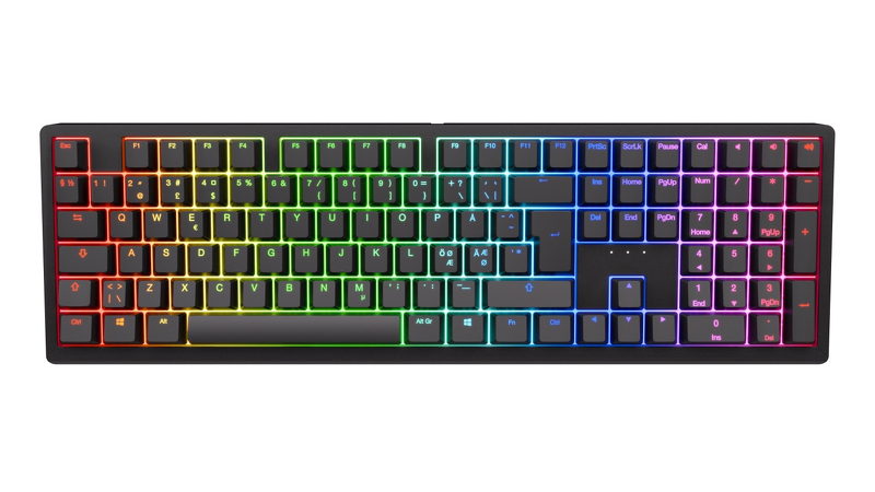 Product Image for Ducky Zero / Fullsize / Cherry MX2A Brown / RGB / Wireless (Tri/mode) - Classic