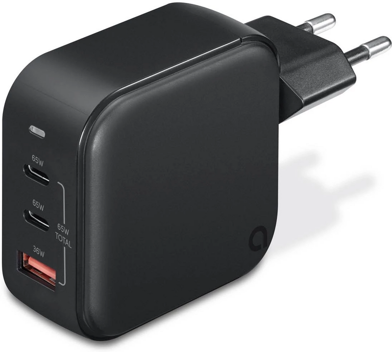 Product Image for Andersson WLC-G2450 - Wall Charger PD 65W 2xUSB-C 1xUSB-A Black