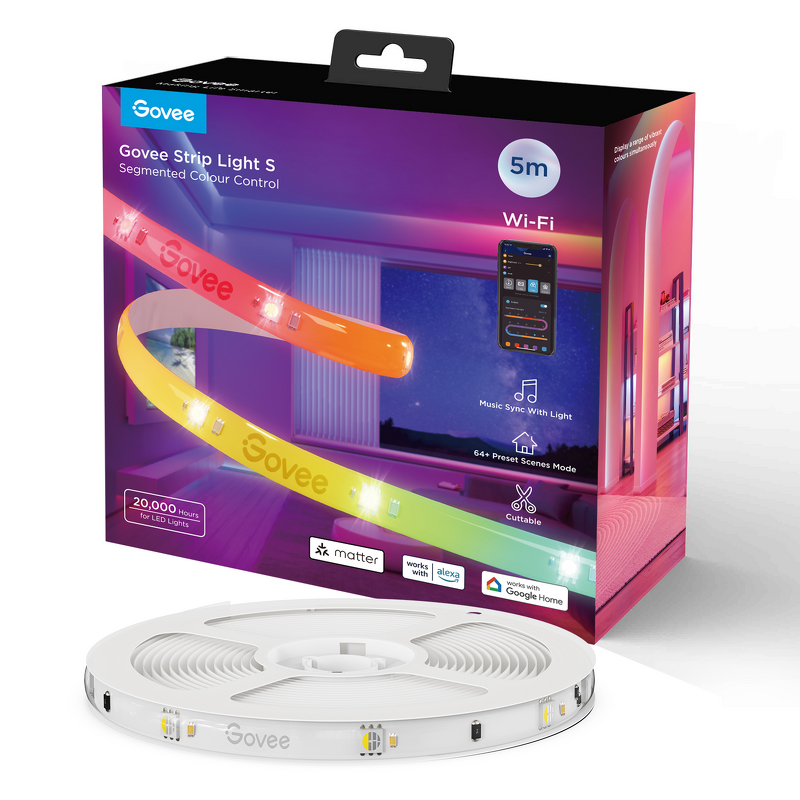 Product Image for Govee RGBIC LED Lightstrip 5 Meter