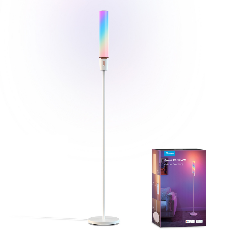 Product Image for Govee RGBICWW Cylinder Floor Lamp