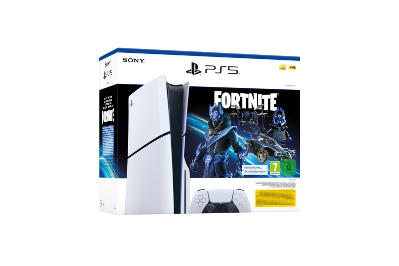 Product Image for PlayStation 5 Slim Standard - Fortnite Cobalt Star paket inkluderat