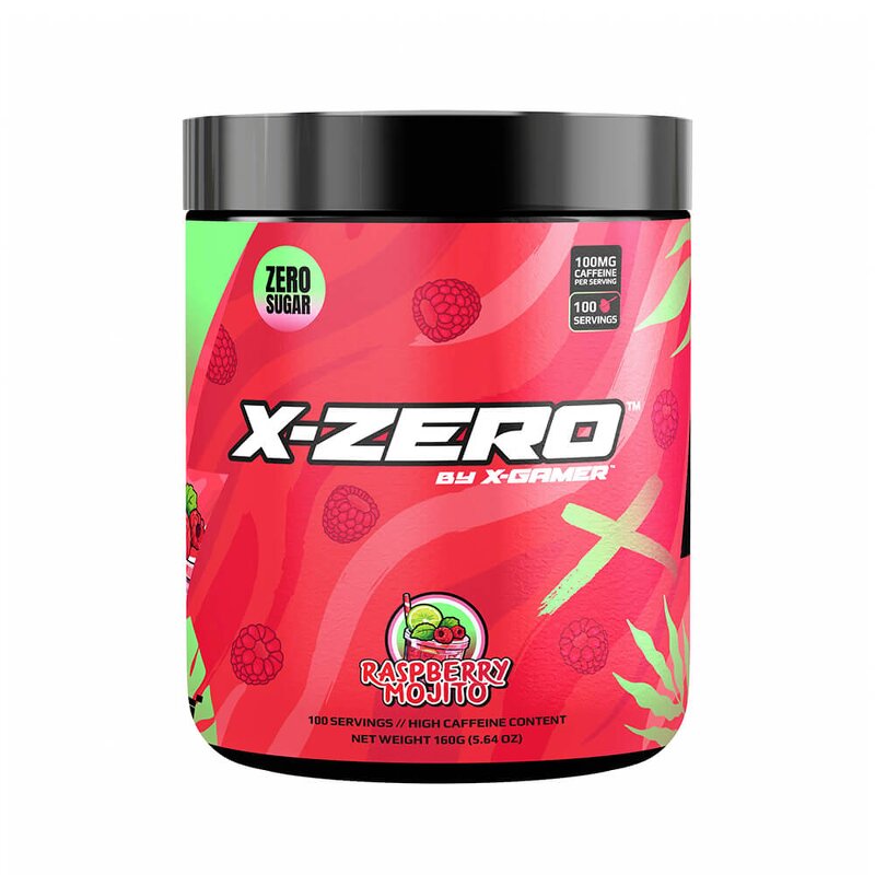 X-GAMER X-ZERO 160g – Raspberry Mojito