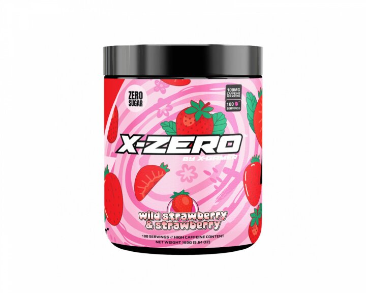 X-ZERO 160g – Wild Strawberry & Strawberry