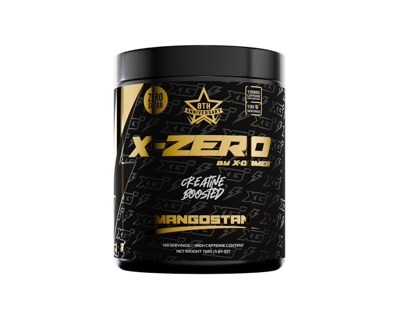 X-GAMER X-ZERO 160g – Mangostan med Kreatin