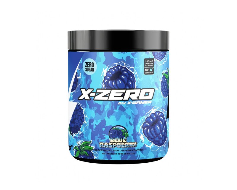 X-GAMER X-ZERO 160g – Blue Raspberry