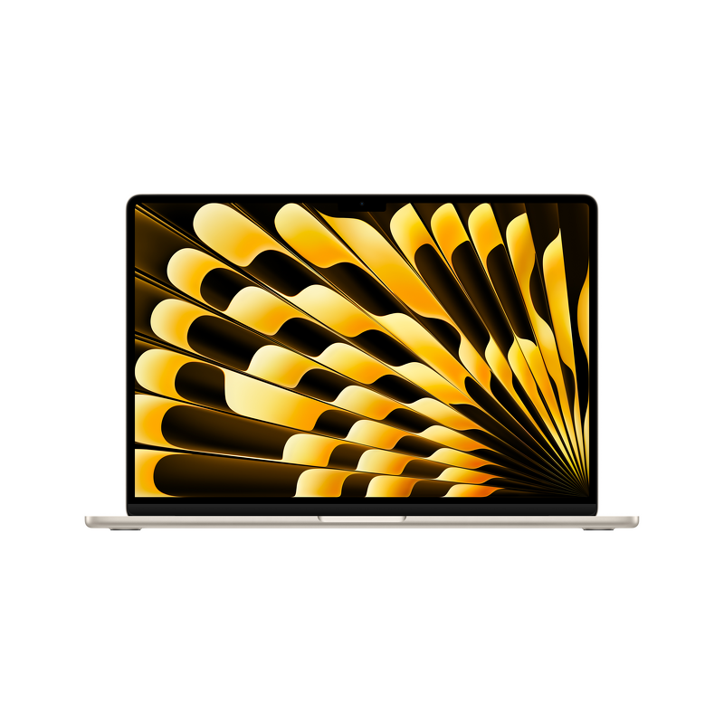 Product Image for Apple MacBook Air 15" M3 chip / 8-core CPU / 10-core GPU / 16GB / 256GB SSD - Starlight