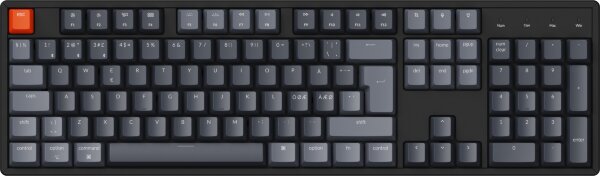 Läs mer om Keychron K10 RGB Aluminium Full-Size Hot swap Gateron G Pro Brown (Fyndvara - Klass 2)