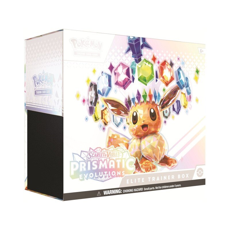 Läs mer om Pokemon Scarlet & Violet: Prismatic Evolutions Elite Trainer Box