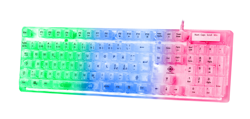 Product Image for Deltaco DK250 Membrane keyboard