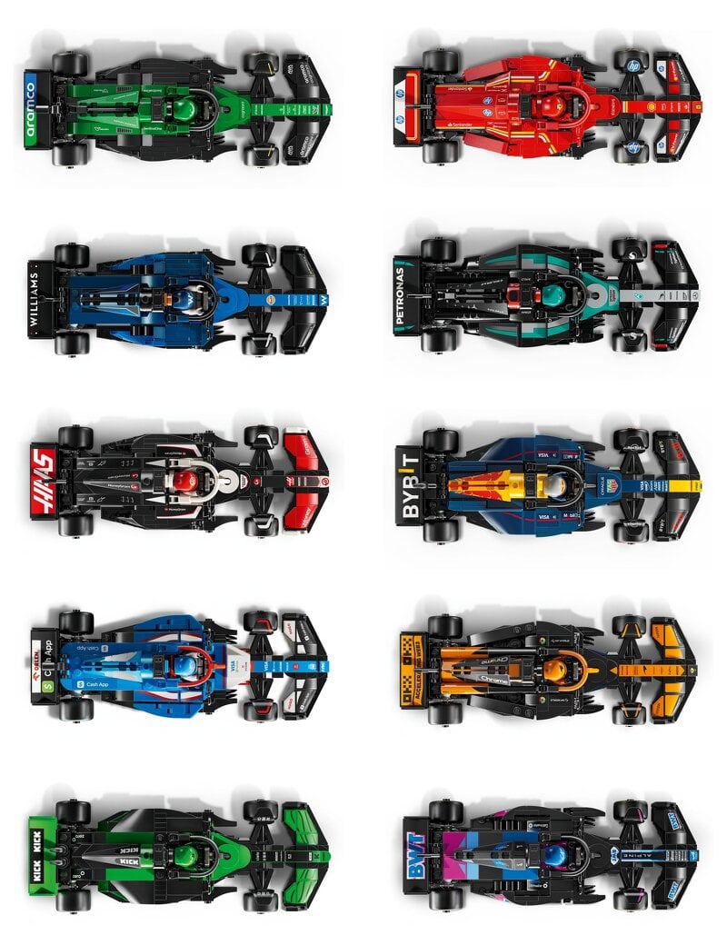 Läs mer om LEGO Speed Champions All F1 Teams Bundle