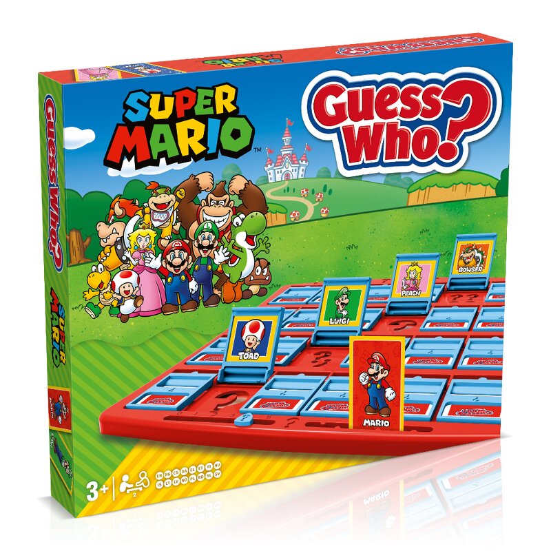 Läs mer om GUESS WHO - Super Mario (Nordic + EN)