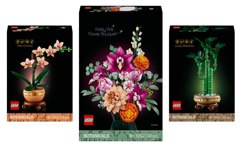 Läs mer om LEGO Botanical Collection January 2025 Launch Bundle