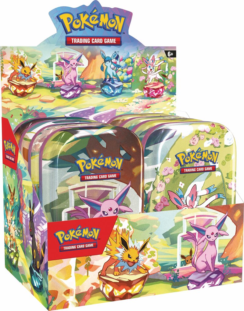 Läs mer om Pokemon Scarlet & Violet 8.5: Prismatic Evolutions Mini Tin