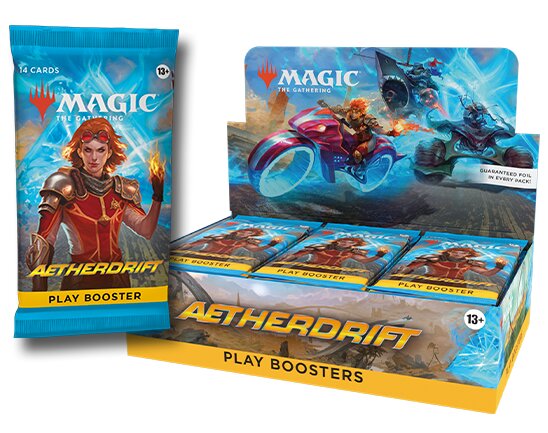 Magic the Gathering: Aetherdrift Play Booster Display (30 Booster)