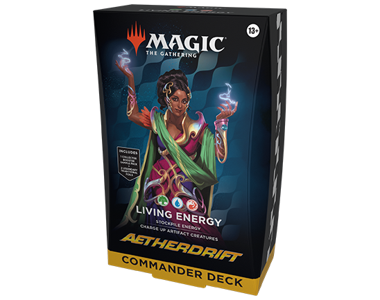 Product Image for Magic the Gathering: Aetherdrift Living Energy Commander Deck