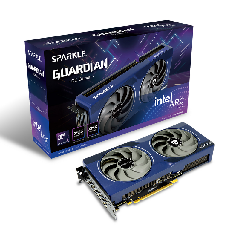 Product Image for Sparkle Intel Arc B570 GUARDIAN OC 10GB