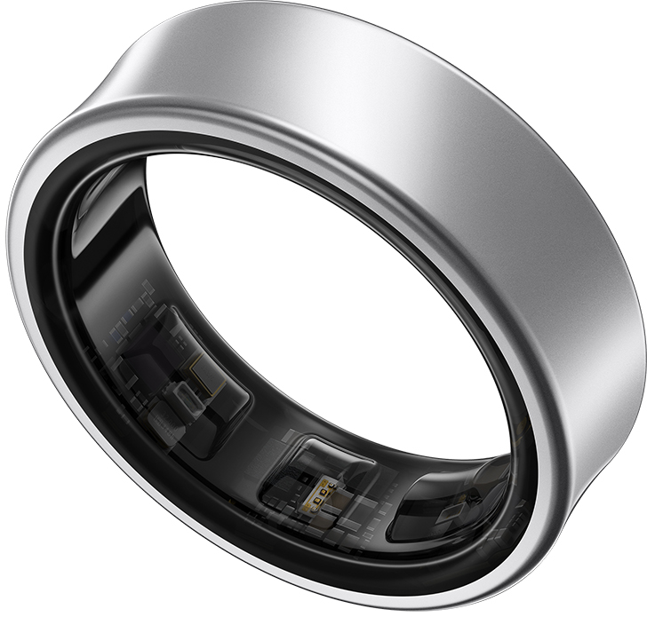 Product Image for Samsung Galaxy Ring Size 7 - Titanium Silver