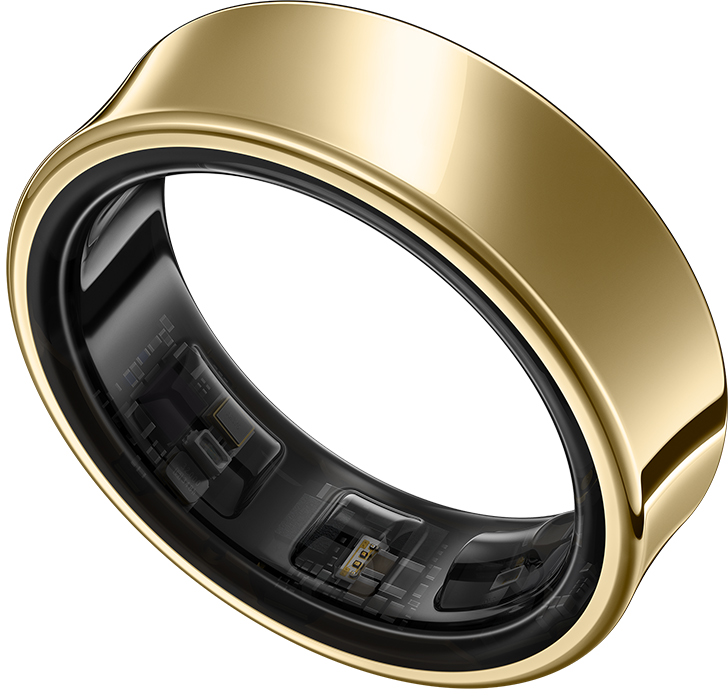 Product Image for Samsung Galaxy Ring Size 7 - Titanium Gold