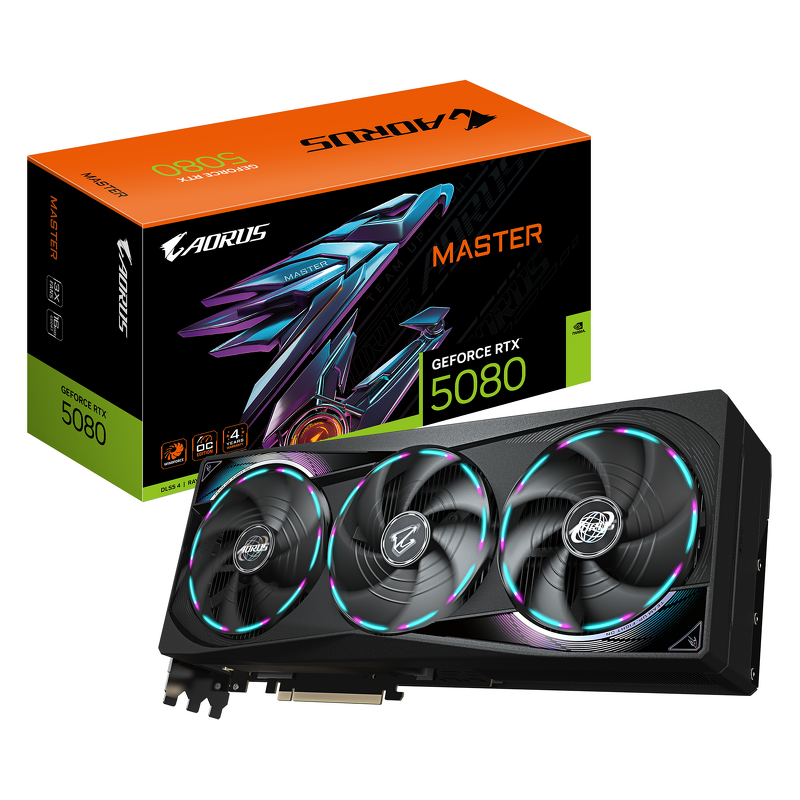 Product Image for GIGABYTE GeForce RTX™ 5080 Aorus Master 16GB
