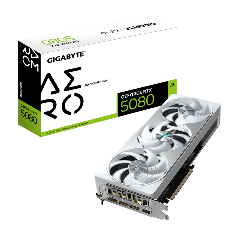 Product Image for GIGABYTE GeForce RTX™ 5080 AERO OC 16GB