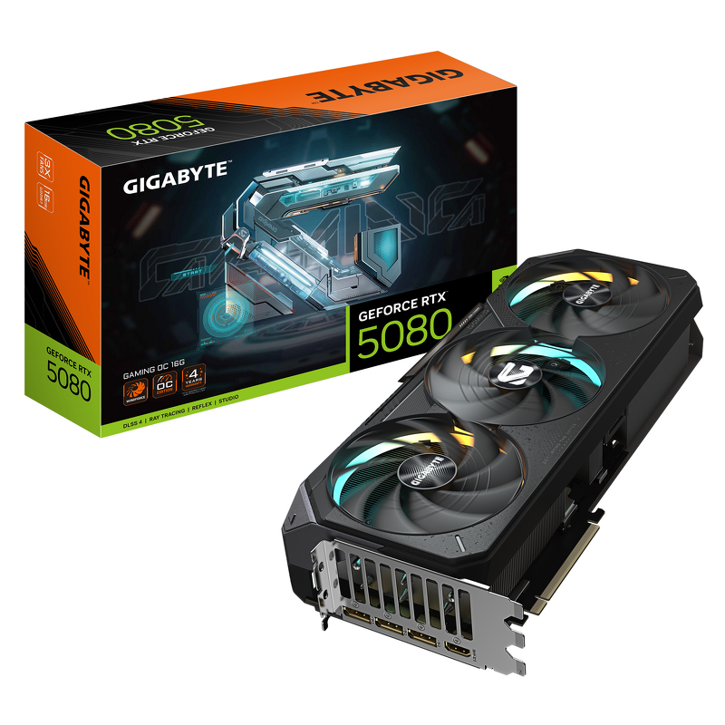 Product Image for GIGABYTE GeForce RTX™ 5080 GAMING OC 16GB