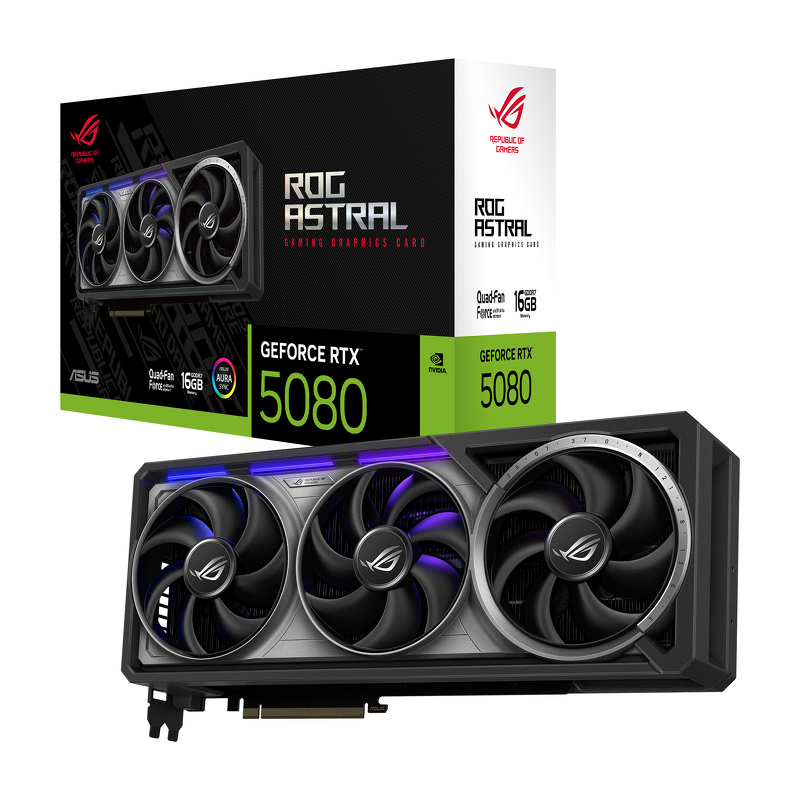 Product Image for ASUS ROG ASTRAL GeForce RTX 5080 16GB