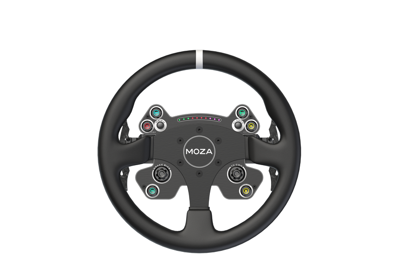 Product Image for MOZA CS V2P Steering Wheel - Leather (33 cm)