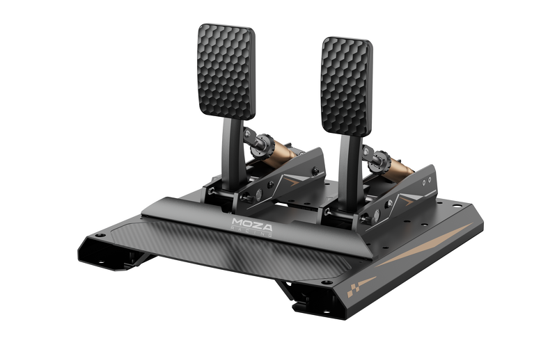 Product Image for MOZA CRP2 Load-Cell Pedals (Throttle + Break) 200kg